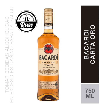 Ron BACARDÍ Carta de Oro Botella 750ml