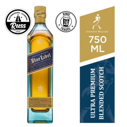 Whisky JOHNNIE WALKER Blue Label Botella 750ml