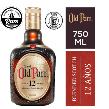Whisky OLD PARR 12 Años Botella 750ml