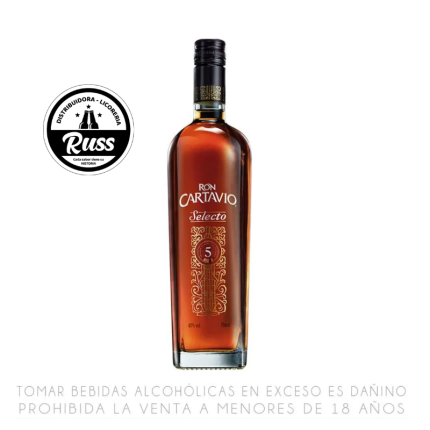 Ron Cartavio Selecto 5 Años Botella 750ml