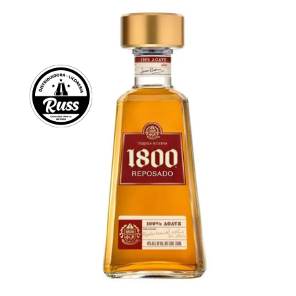 Tequila 1800 Reposado Botella 750ml