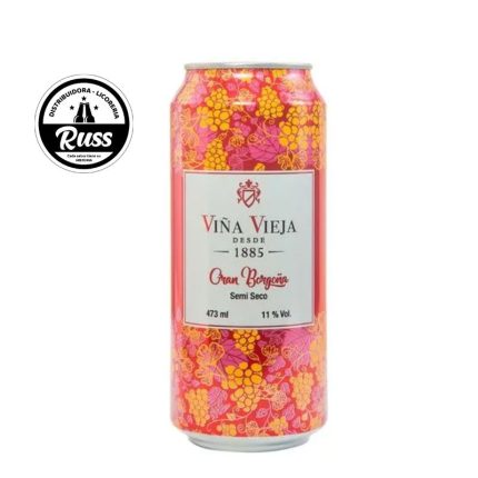 Vino Tinto VIÑA VIEJA Borgoña Lata 473ml